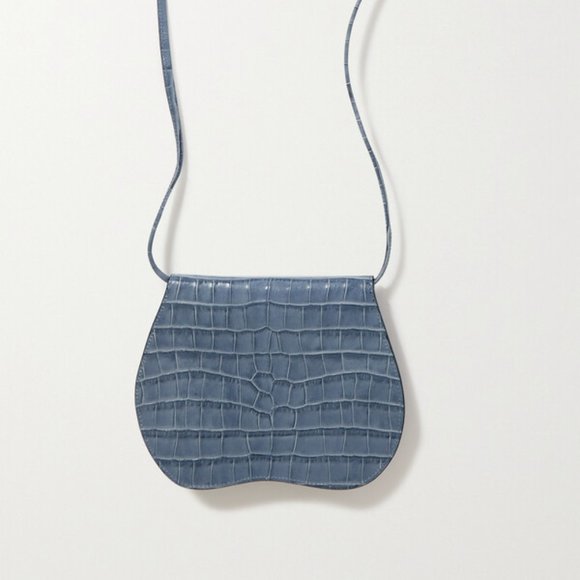 NWT Little Liffner Croc Pebble bag - Picture 5 of 9